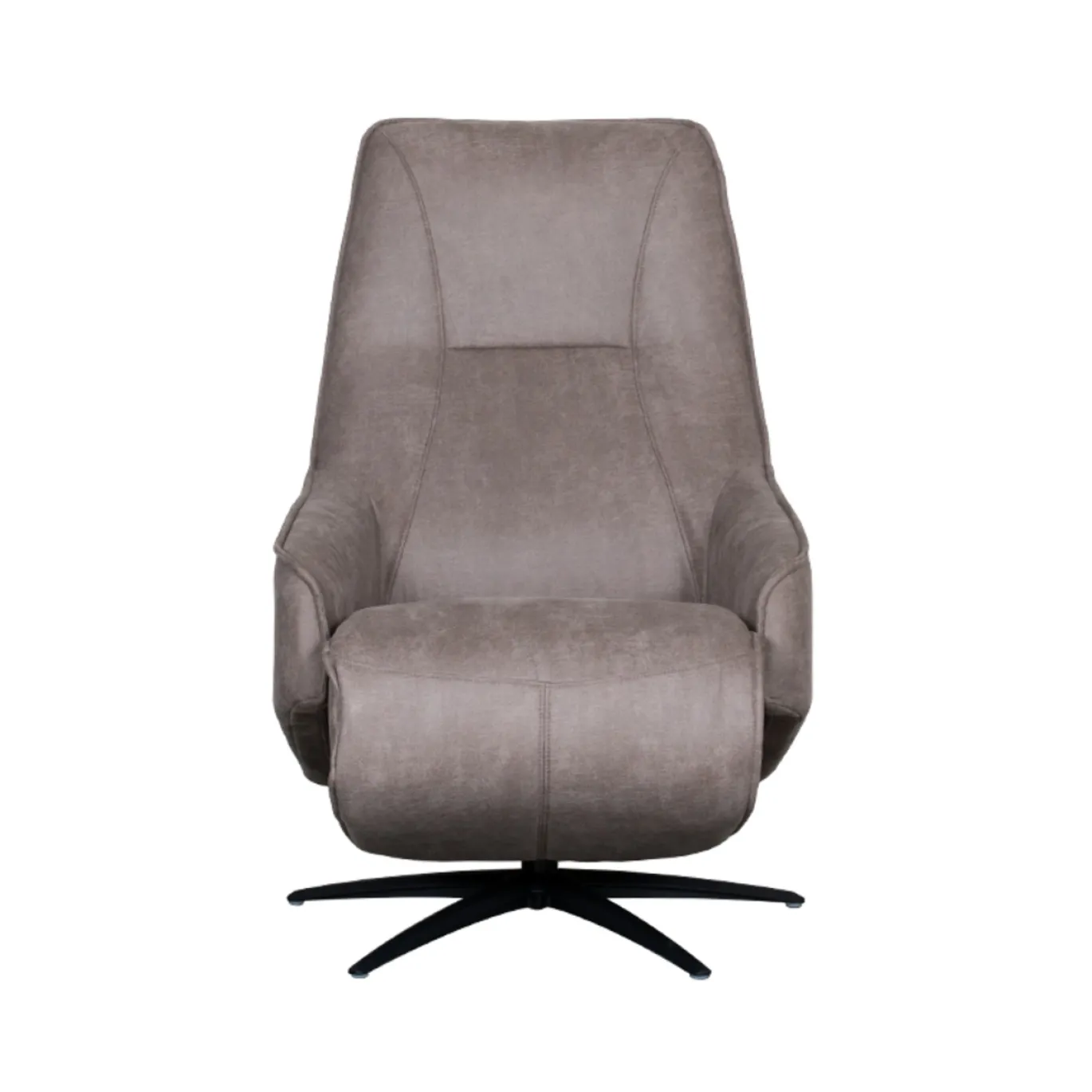 LABEL51 Elektrische Fauteuil Odense Micro Suède Taupe
