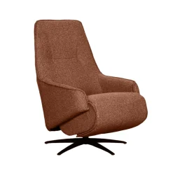 LABEL51 Elektrische Fauteuil Odense Bouclé Koraal