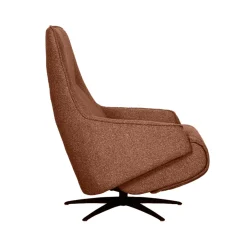 LABEL51 Elektrische Fauteuil Odense Bouclé Koraal