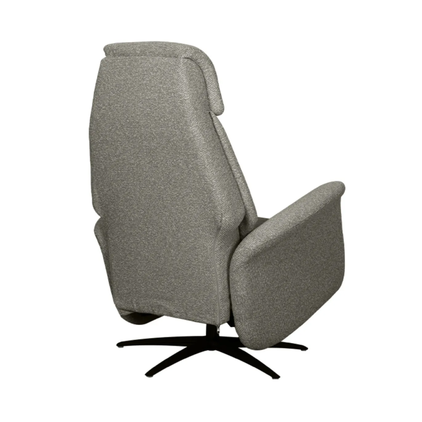 LABEL51 Elektrische Fauteuil Oslo Bouclé Mushroom