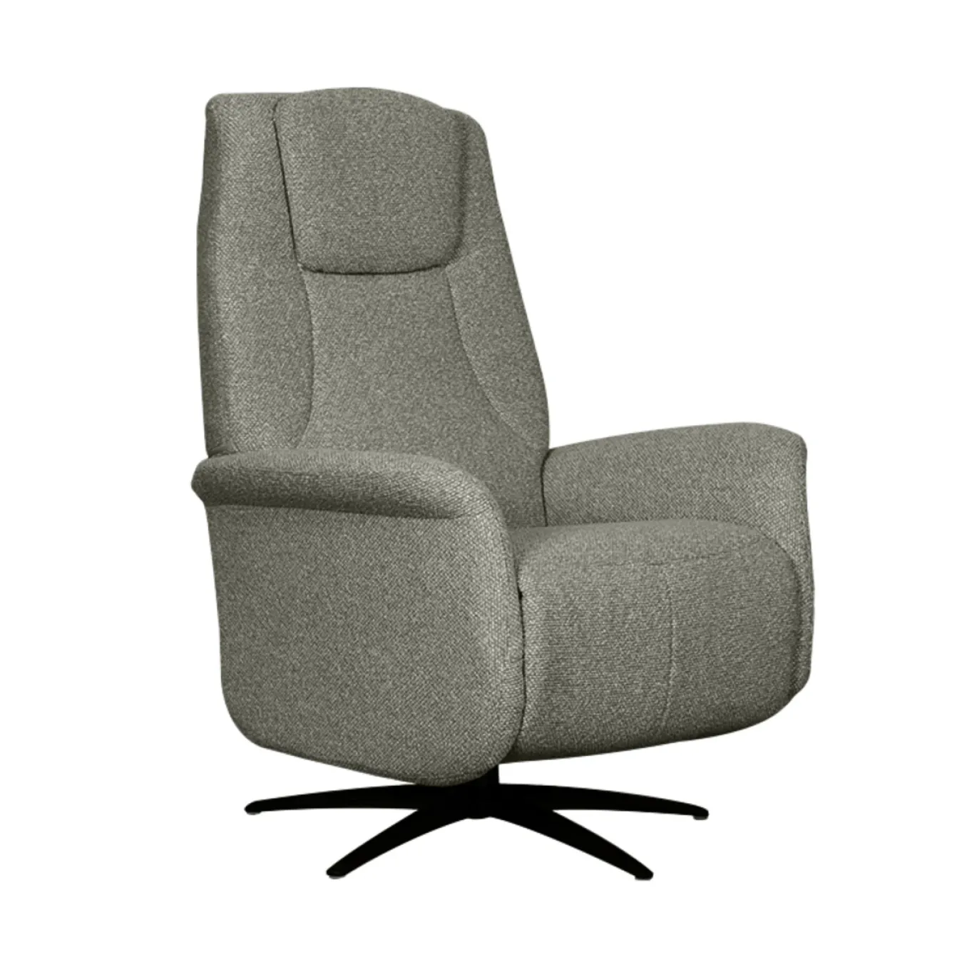 LABEL51 Elektrische Fauteuil Stockholm Bouclé Truffelgrijs