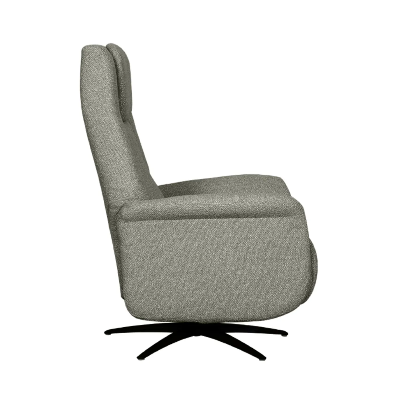 LABEL51 Elektrische Fauteuil Stockholm Bouclé Truffelgrijs
