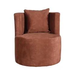 LABEL51 Fauteuil Evy Roest Velours Ø65x75cm