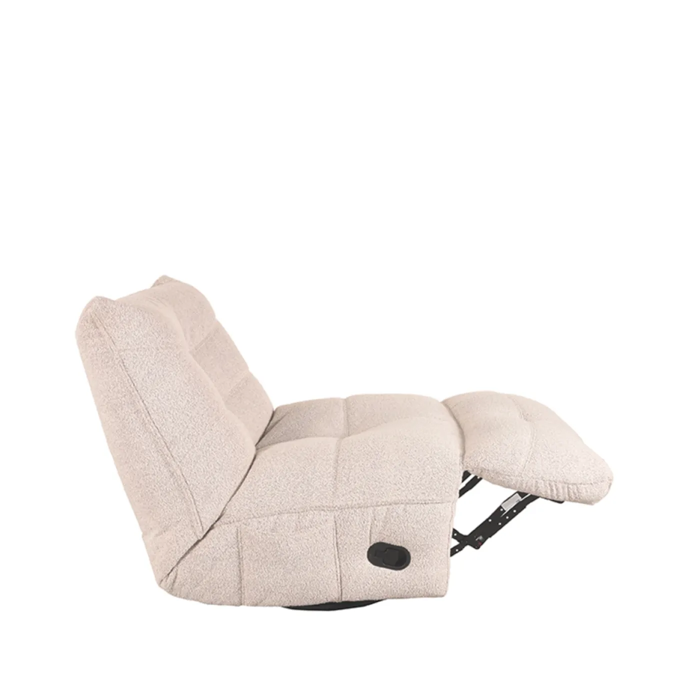 LABEL51 Fauteuil Take It Easy Naturel Boucle