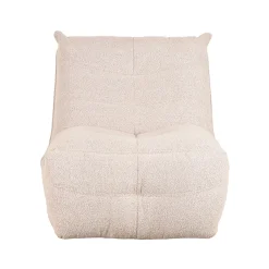 LABEL51 Fauteuil Take It Easy Naturel Boucle