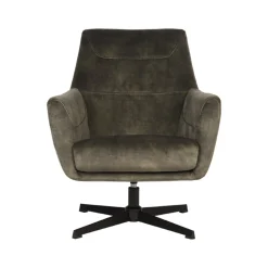 LABEL51 Fauteuil Toby Hunter Velours