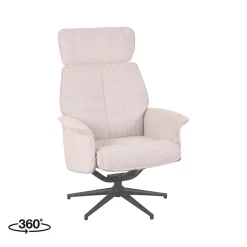 LABEL51 Fauteuil Verdal Naturel Boucle