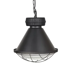 Label51 Hanglamp Duisburg Zwart Metaal