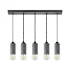 LABEL51 Hanglamp Fresco Concrete Beton 5-Lichts