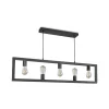 LABEL51 Hanglamp Quadrato - Zwart - Metaal