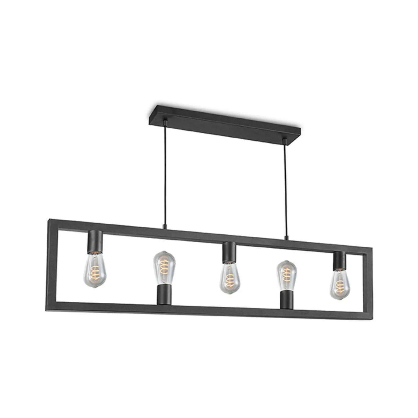 LABEL51 Hanglamp Quadrato - Zwart - Metaal