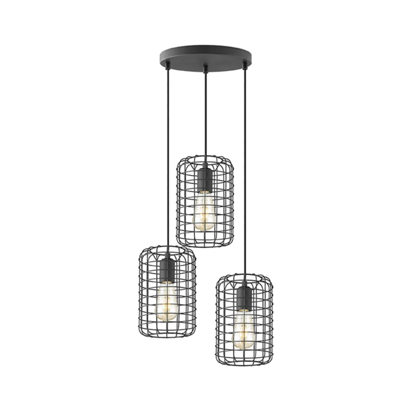 LABEL51 Hanglamp Solido - Zwart - Metaal