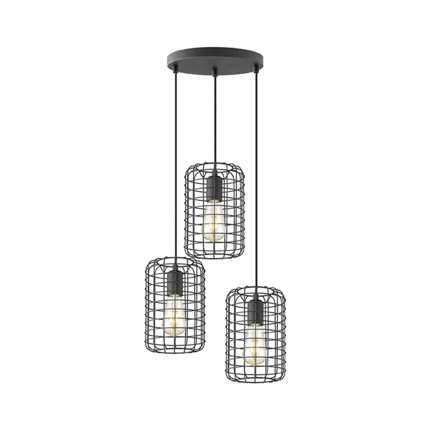 LABEL51 Hanglamp Solido - Zwart - Metaal