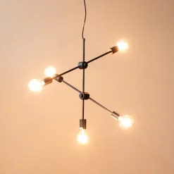LABEL51 Hanglamp Stilo Zwart Metaal