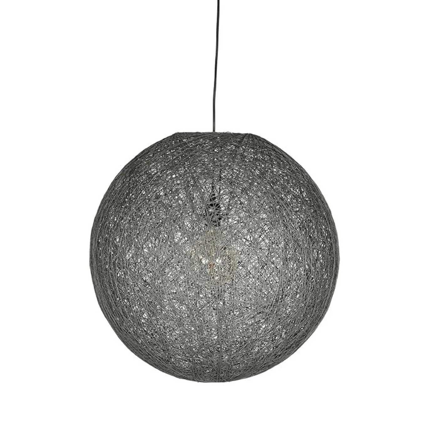 LABEL51 Hanglamp Twist Grijs Vlas L