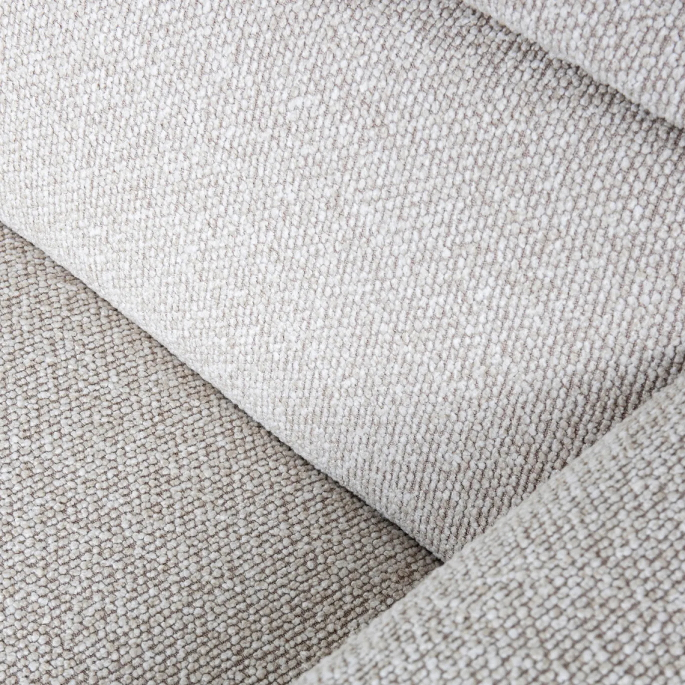 LABEL51 Hoekbank Bolzano Bouclé Naturel Rechts
