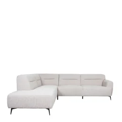 LABEL51 Hoekbank Bolzano Bouclé Naturel Links