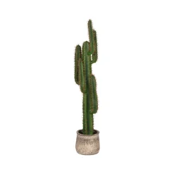 LABEL51 Kunstplant Cactus Groen Kunststof 130cm