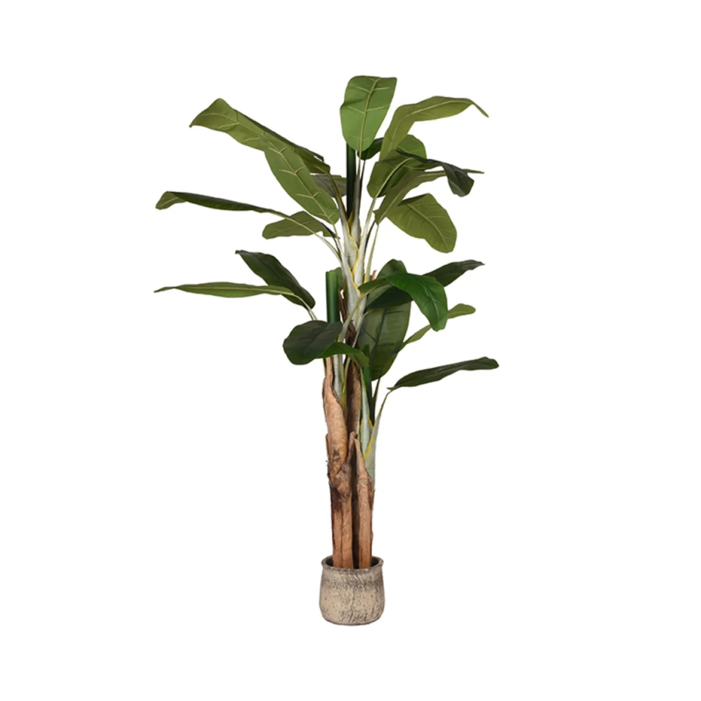 LABEL51 Kunstplant Musa Groen Kunststof 180cm