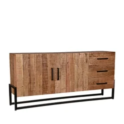 LABEL51 Lage Bergkast 2-Deurs Fence Vintage Metaal