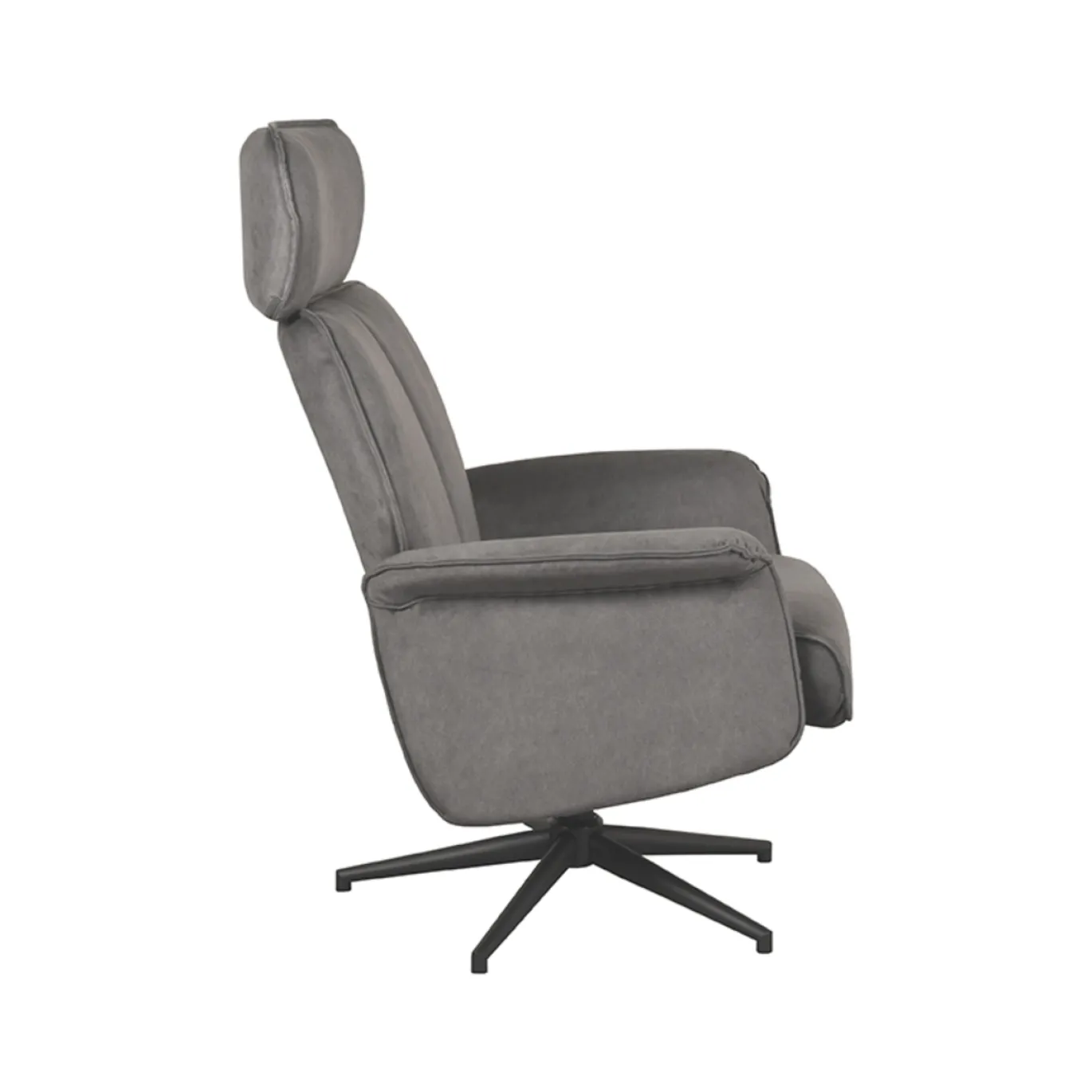 LABEL51 Relaxfauteuil Verdal Antraciet Cosmo