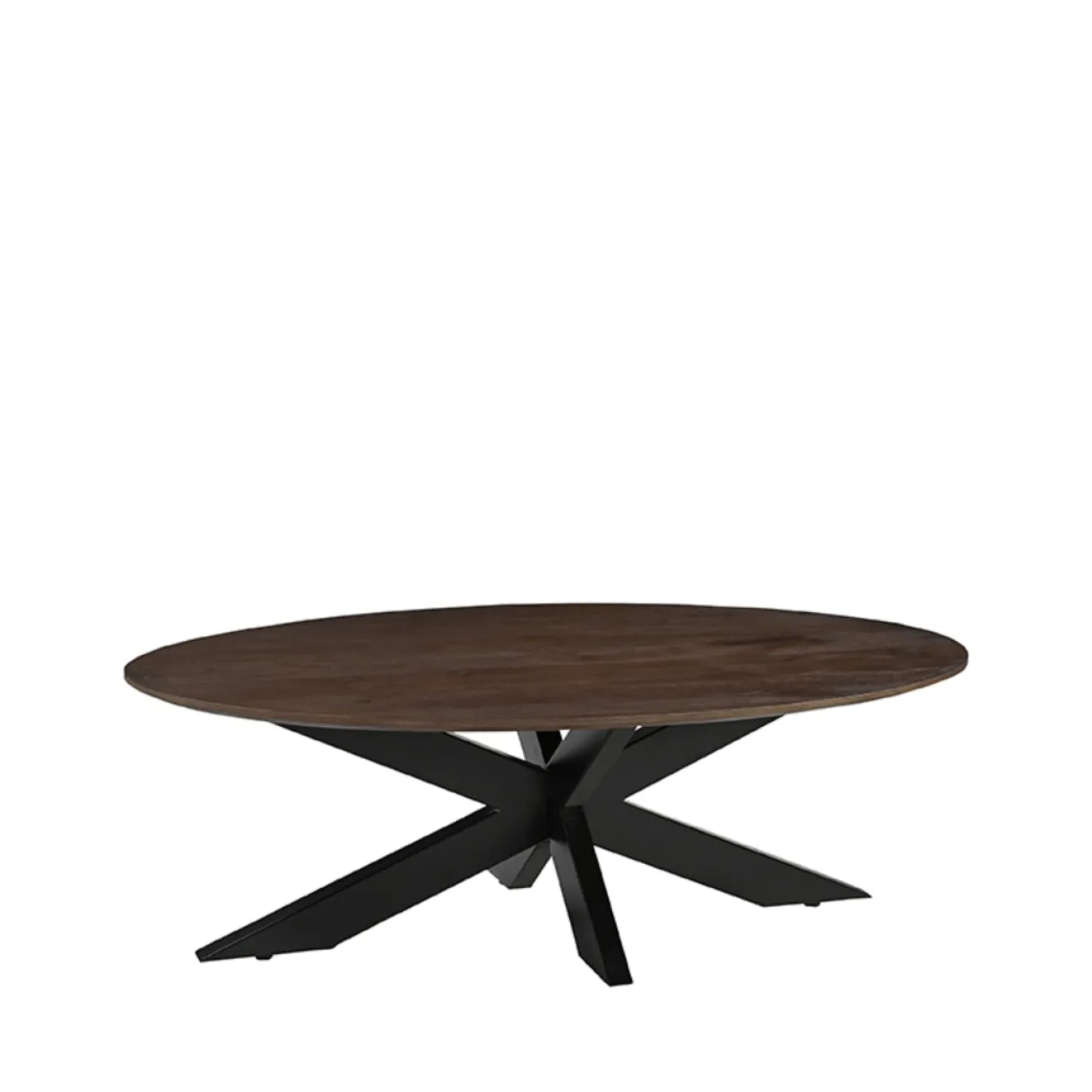 LABEL51 Salontafel James Ovaal Espresso 130cm