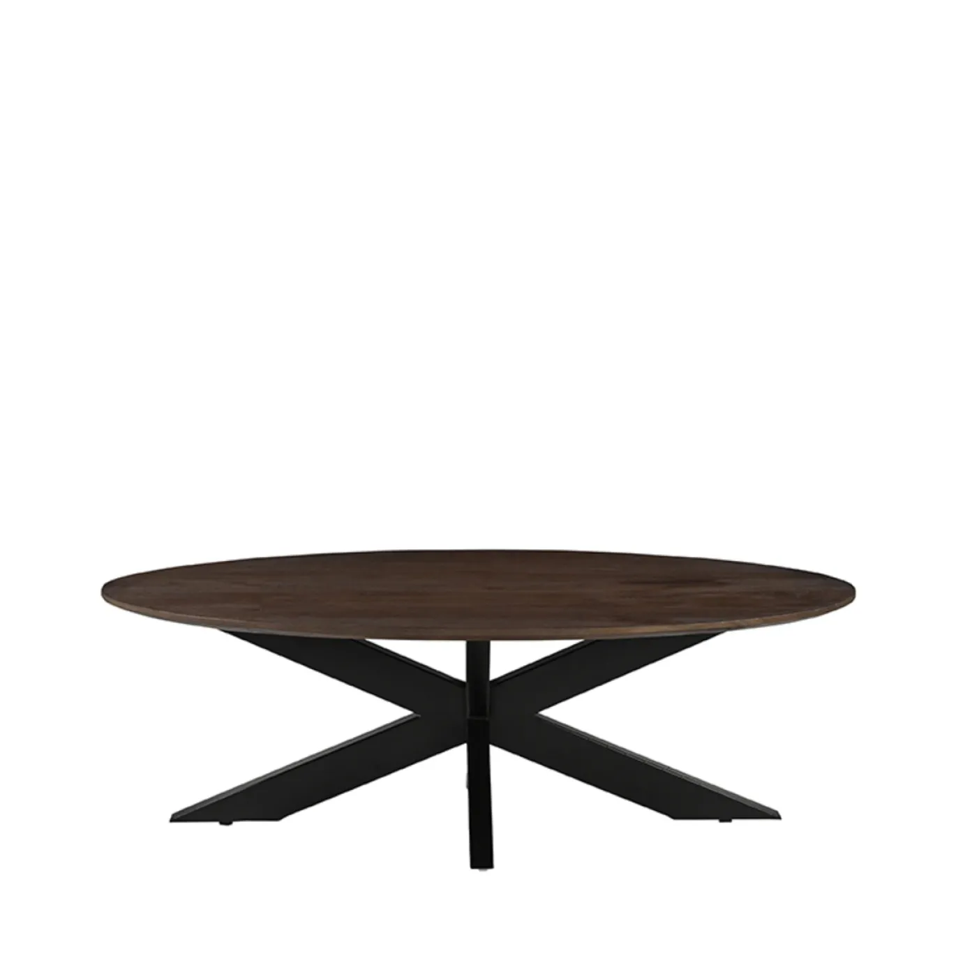 LABEL51 Salontafel James Ovaal Espresso 130cm
