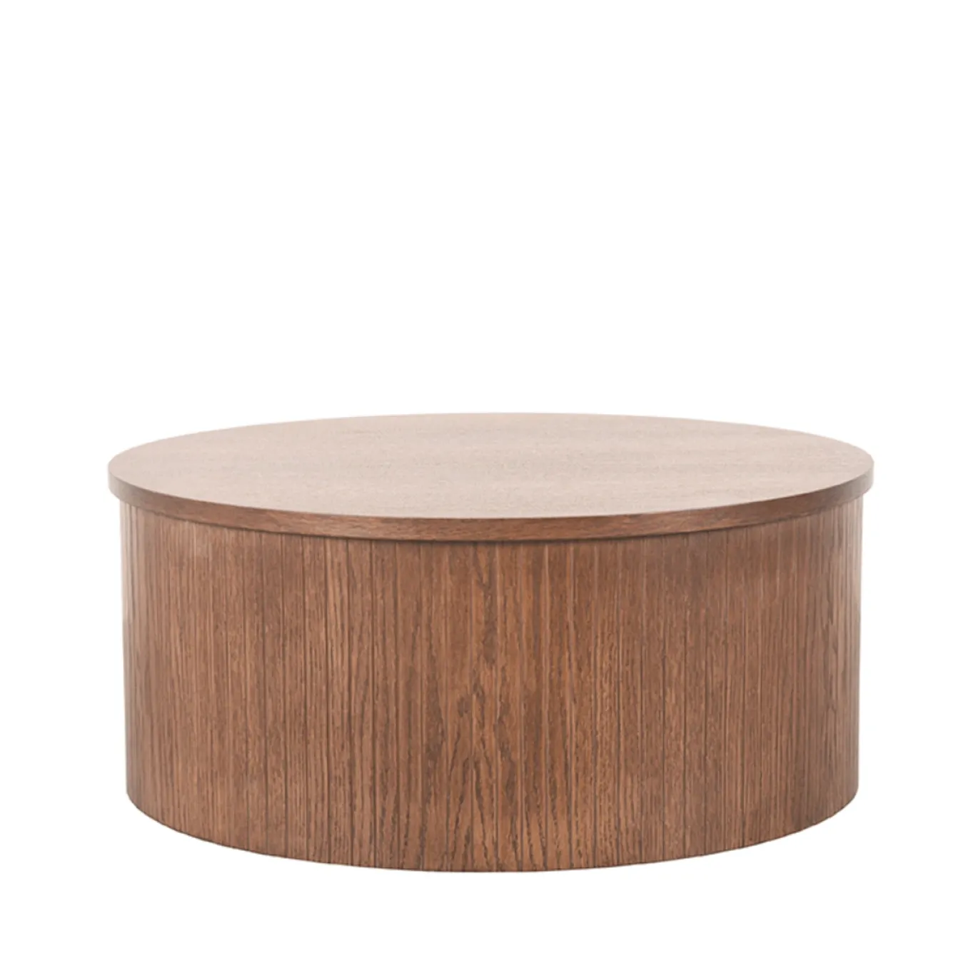 LABEL51 Salontafel Oliva Walnoot Eiken Ø70cm