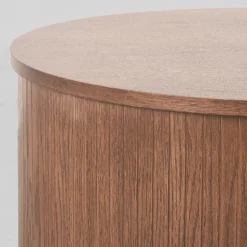 LABEL51 Salontafel Oliva Walnoot Eiken Ø70cm