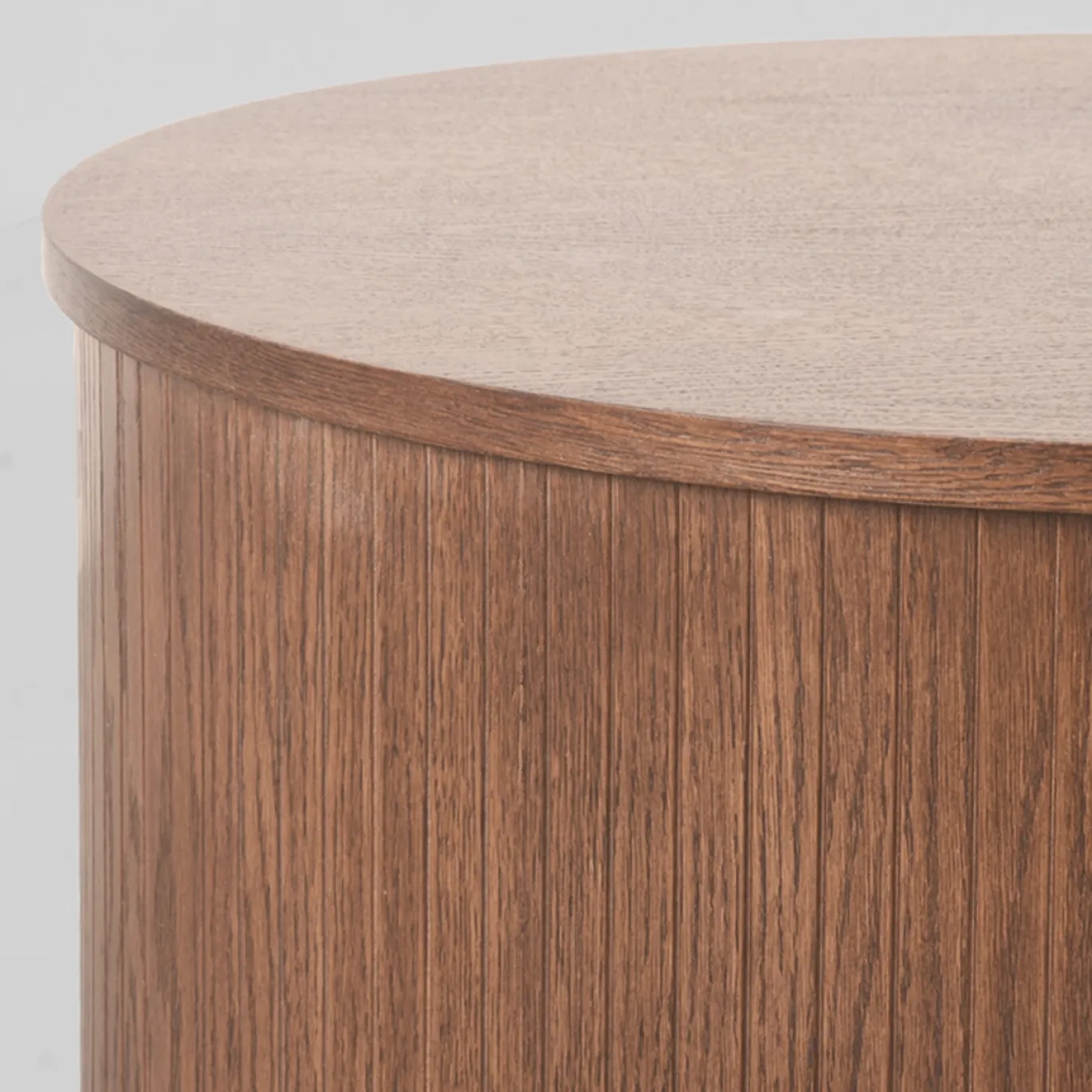 LABEL51 Salontafel Oliva Walnoot Eiken Ø70cm