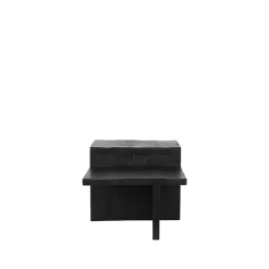 LABEL51 Salontafel Skip Zwart Mangohout