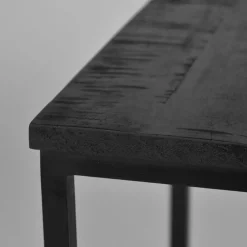 LABEL51 Salontafels Twain Zwart Mangohout (Set van 2)