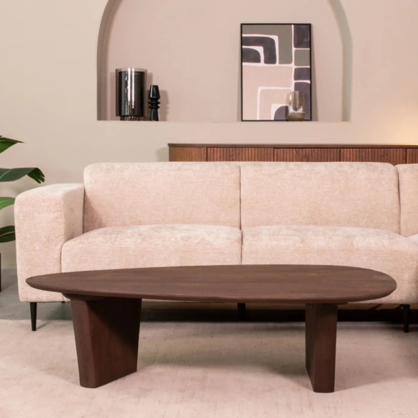 LABEL51 Salontafel Wow Espresso 135cm