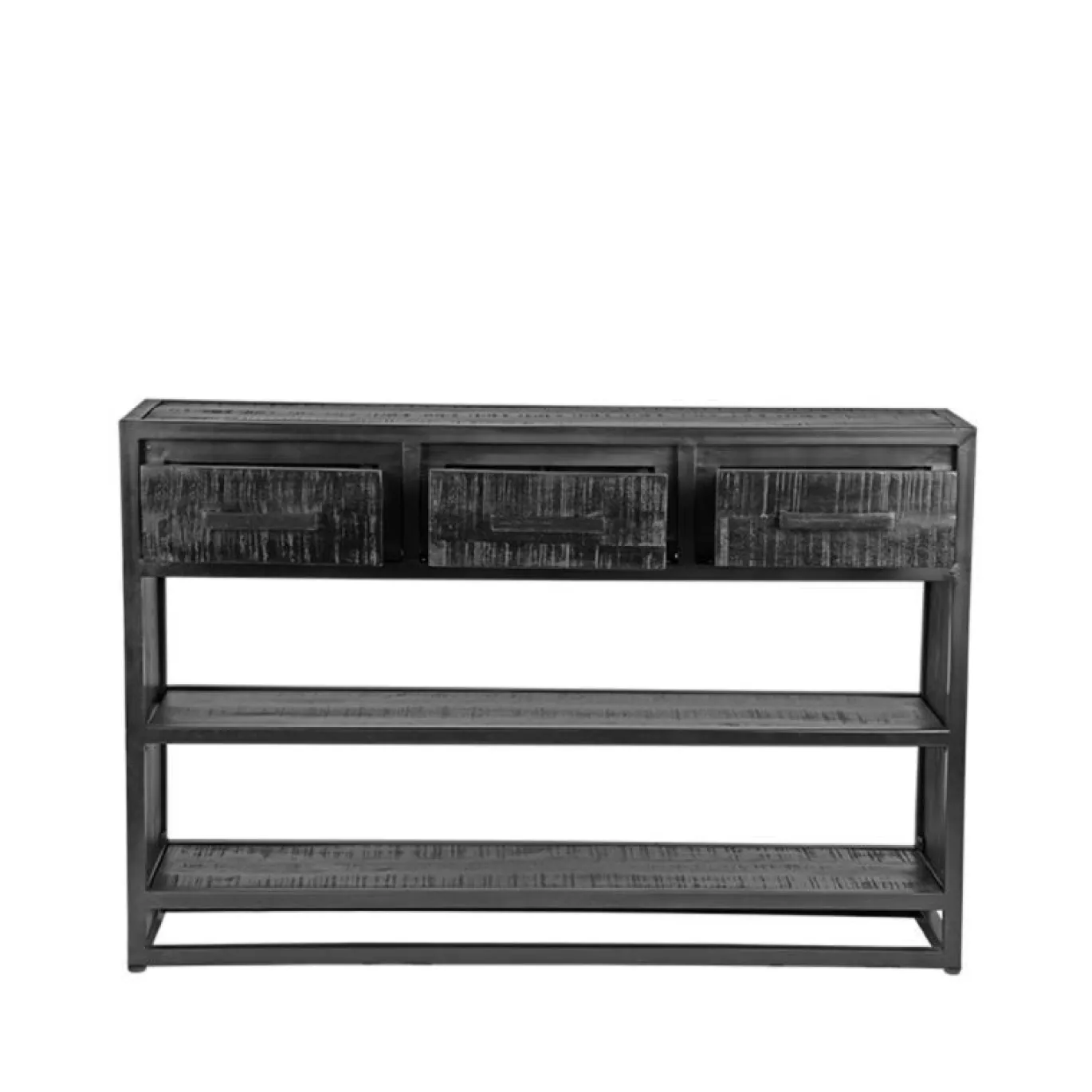 LABEL51 Sidetable Chili Zwart Mangohout