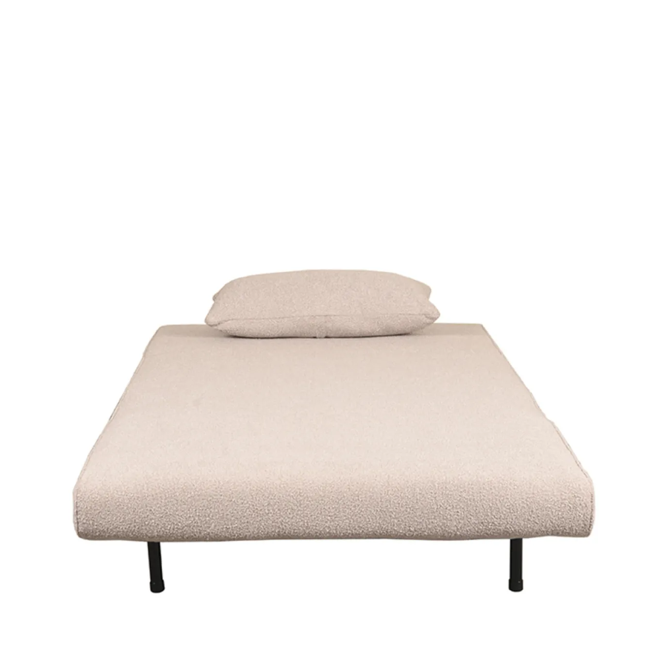 LABEL51 Slaapbank Single Bouclé Naturel