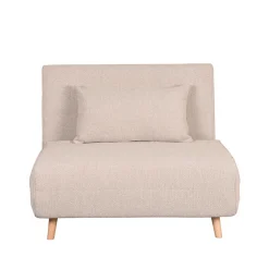 LABEL51 Slaapbank Single Bouclé Naturel