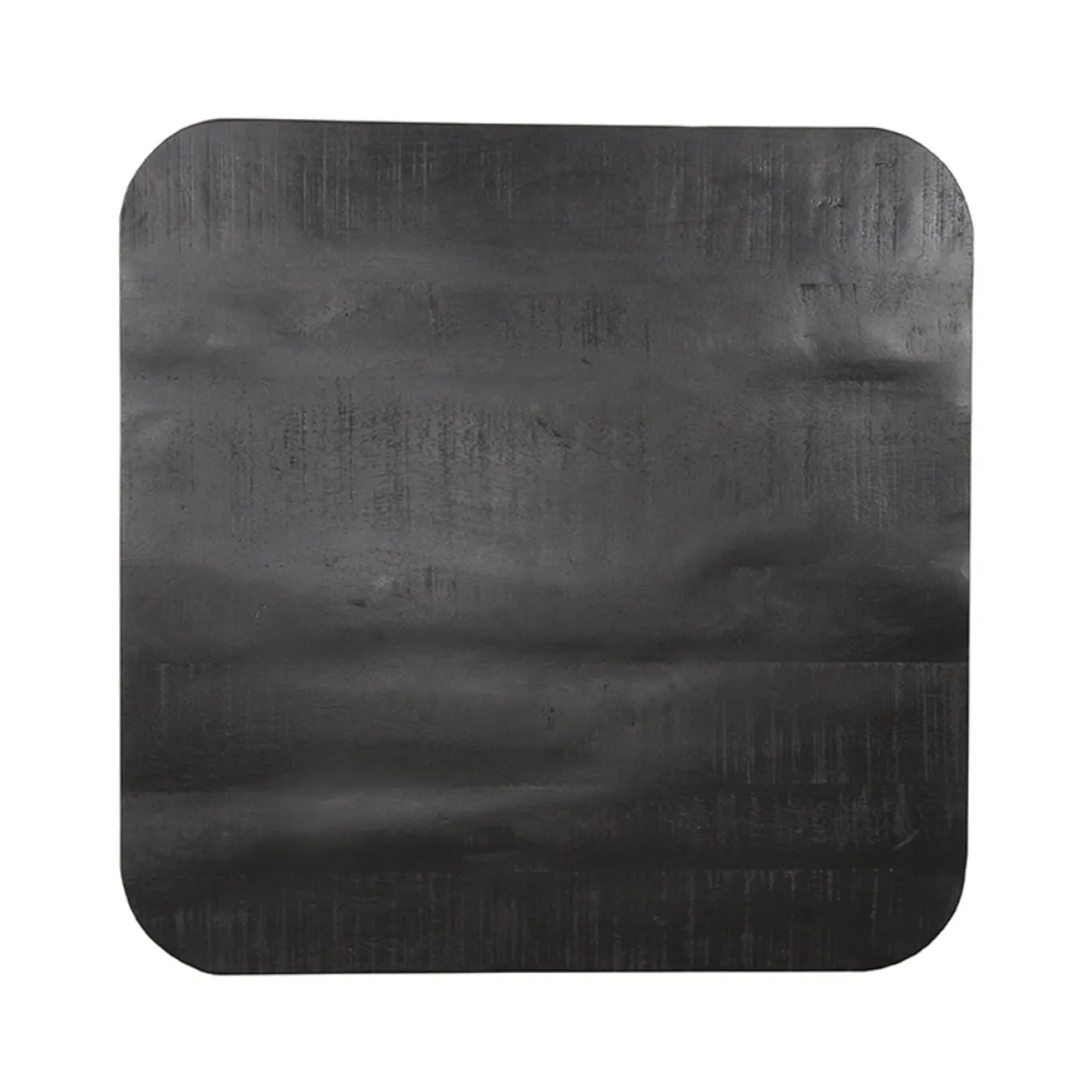LABEL51 Tafelblad Sloppy Edge Vierkant Zwart Mangohout