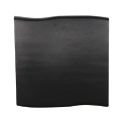 LABEL51 Tafelblad Tree Edge Vierkant Zwart Mangohout 70cm