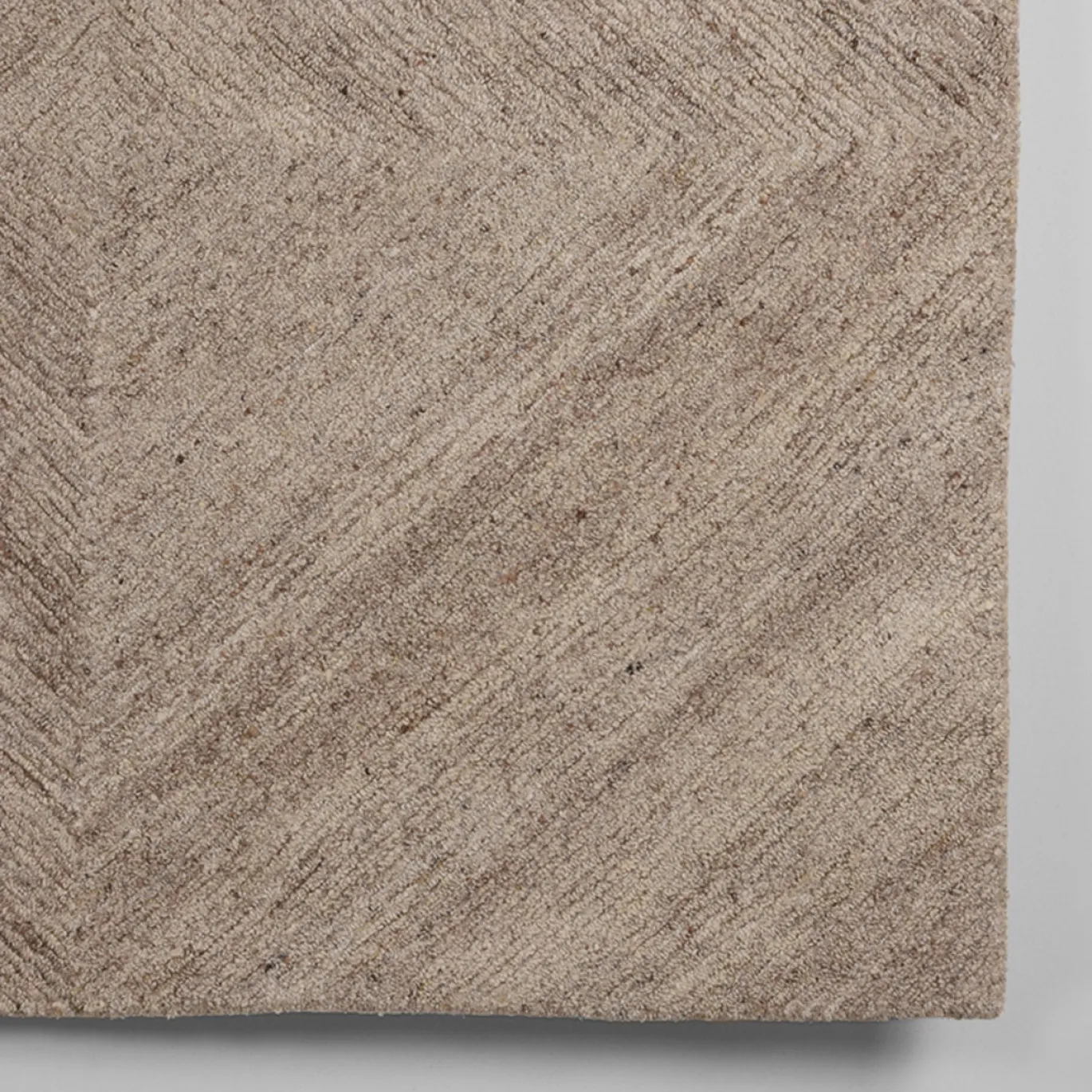 LABEL51 Vloerkleed Blendy Taupe Wol 160x230cm
