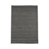 LABEL51 Vloerkleed Luxy Antraciet Synthetisch 160x230 cm