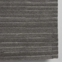 LABEL51 Vloerkleed Luxy Antraciet Synthetisch 160x230 cm