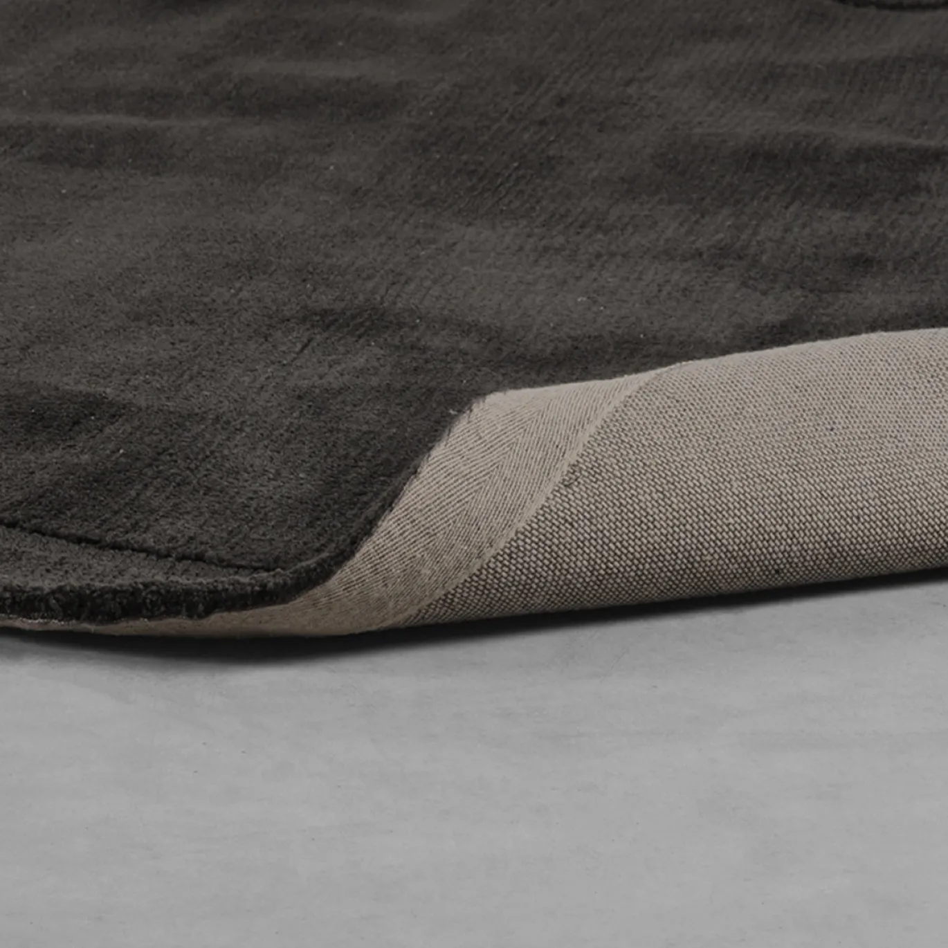 LABEL51 Vloerkleed Mody Antraciet Synthetisch 160x230 cm