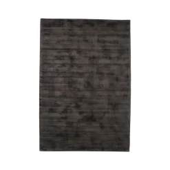 LABEL51 Vloerkleed Velvy Antraciet Synthetisch 230x160cm