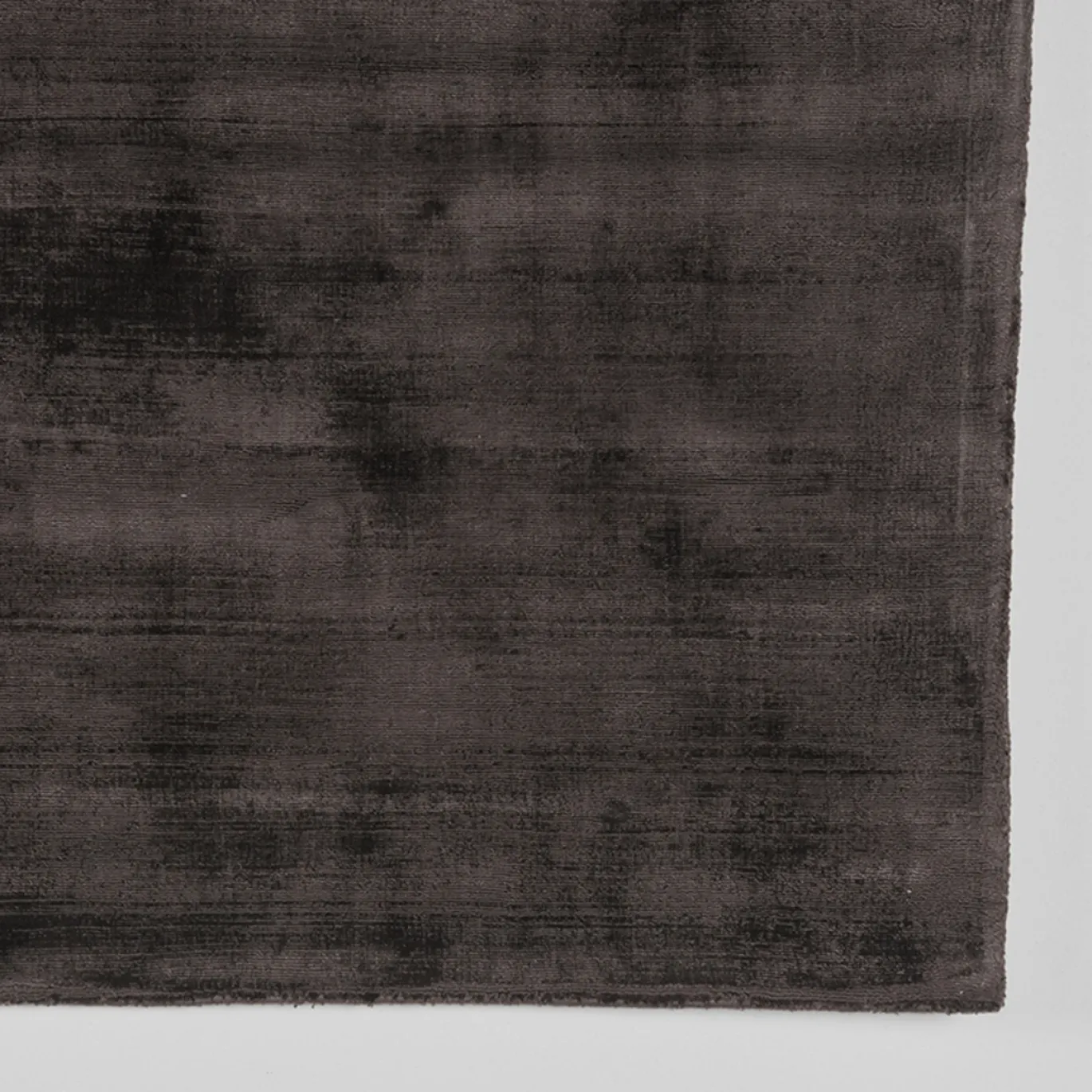 LABEL51 Vloerkleed Velvy Antraciet Synthetisch 230x160cm