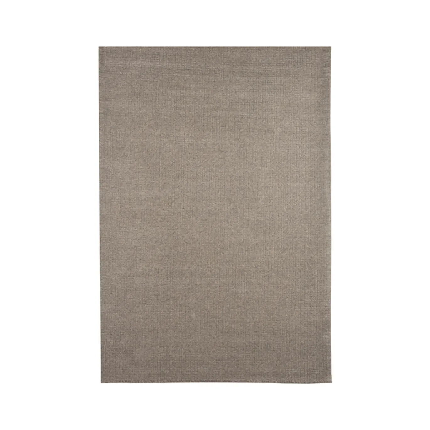 LABEL51 Vloerkleed Wolly Grijs Wol 160x230cm
