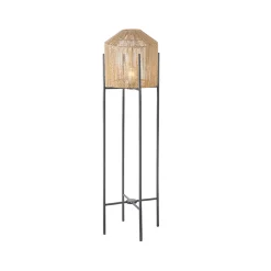 LABEL51 Vloerlamp Ibiza - Naturel - Jute