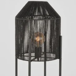 LABEL51 Vloerlamp Ibiza - Zwart - Jute