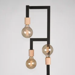 Label51 Vloerlamp Loco Zwart Metaal