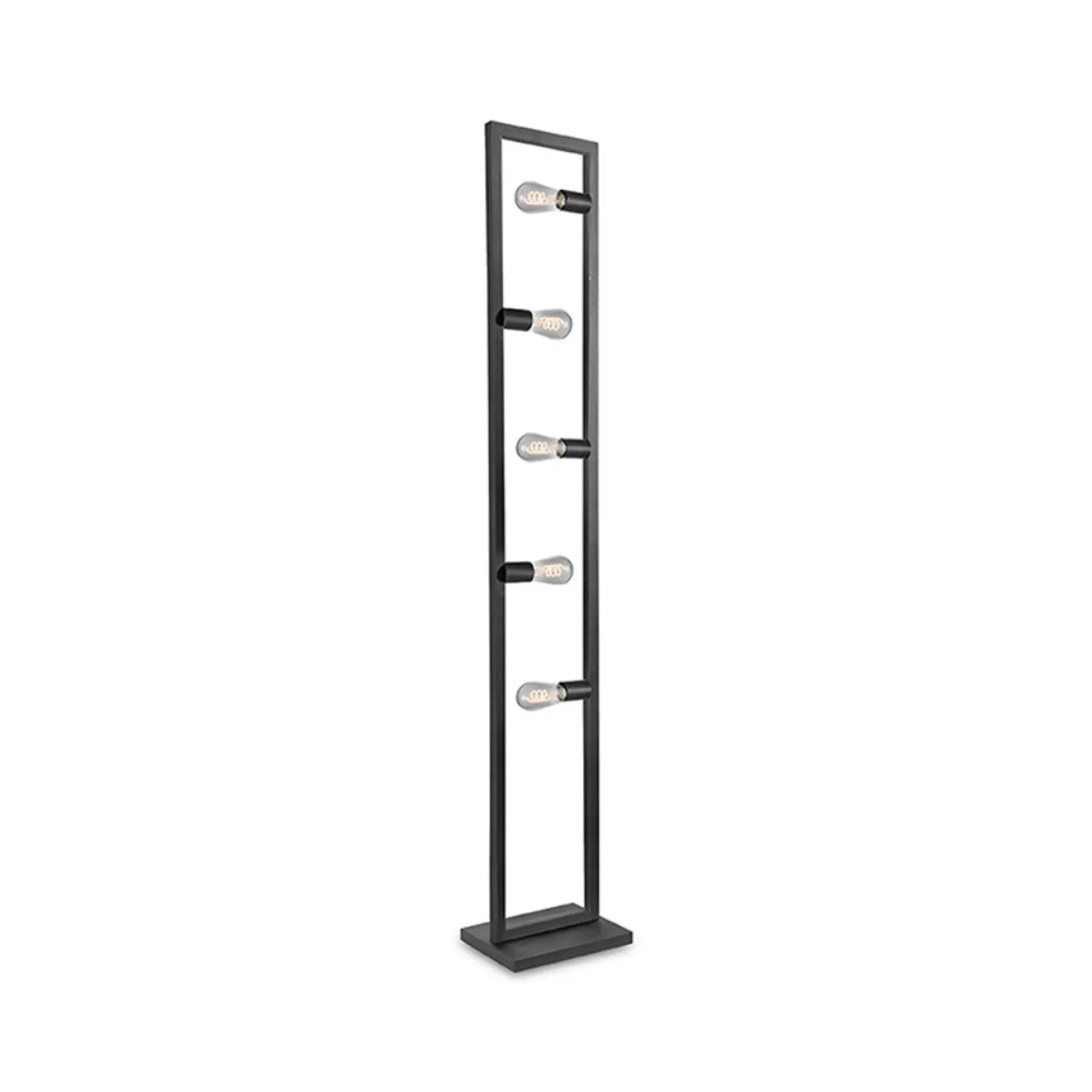 LABEL51 Vloerlamp Quadrato - Zwart - Metaal