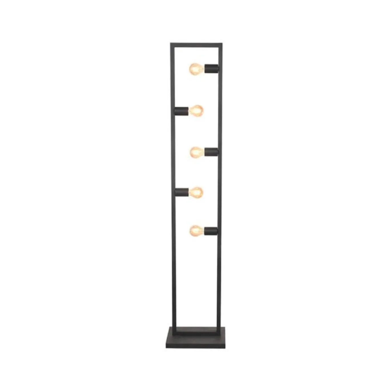 LABEL51 Vloerlamp Quadrato - Zwart - Metaal